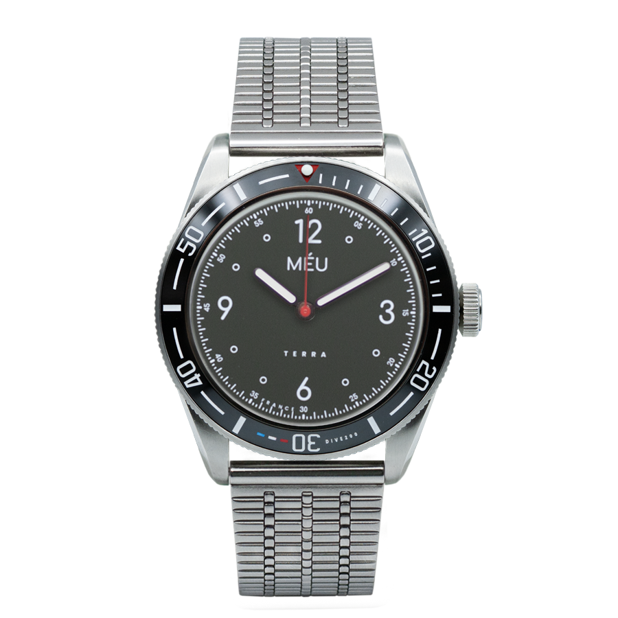 TERRA DIVE 200 - Vert Hyperion (Acier inoxydable & Nylon)