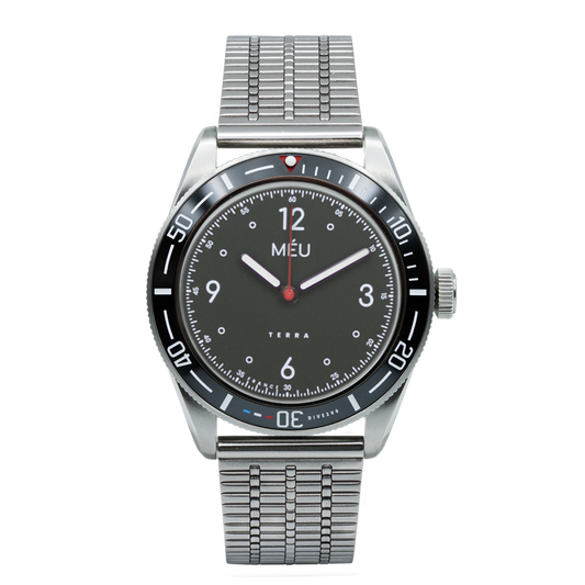 TERRA DIVE 200 - Vert Hyperion (Acier inoxydable & Nylon)