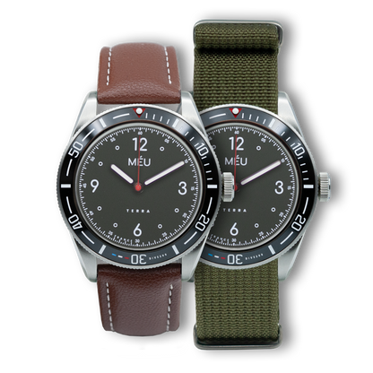 TERRA DIVE 200 - Hyperion Green (Brown Apple Vegan Leather & Nylon)