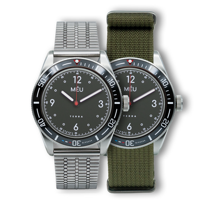 TERRA DIVE 200 - Vert Hyperion (Acier inoxydable & Nylon)