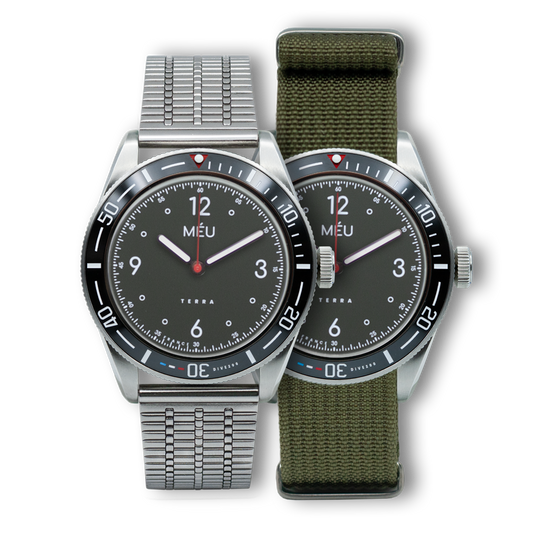 TERRA DIVE 200 - Vert Hyperion (Acier inoxydable & Nylon)
