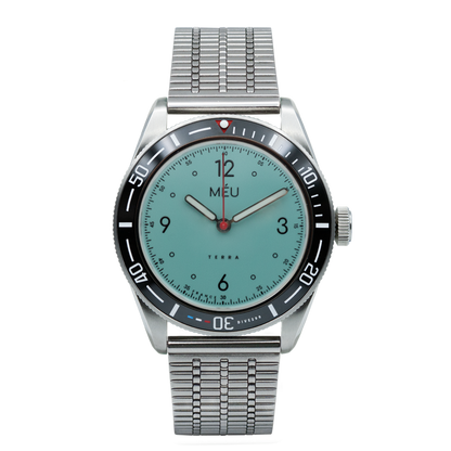 TERRA DIVE 200 - Lagoon Blue (Stainless Steel & Nylon)