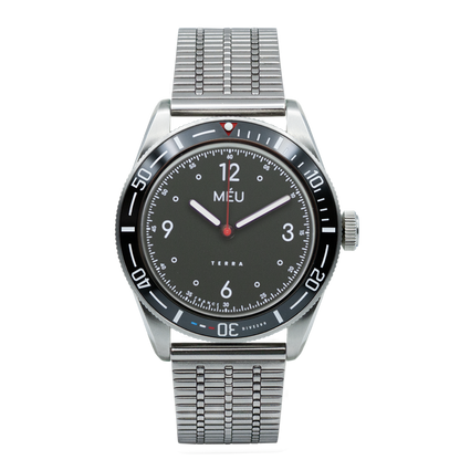 TERRA DIVE 200 - Vert Hyperion (Acier inoxydable & Nylon)